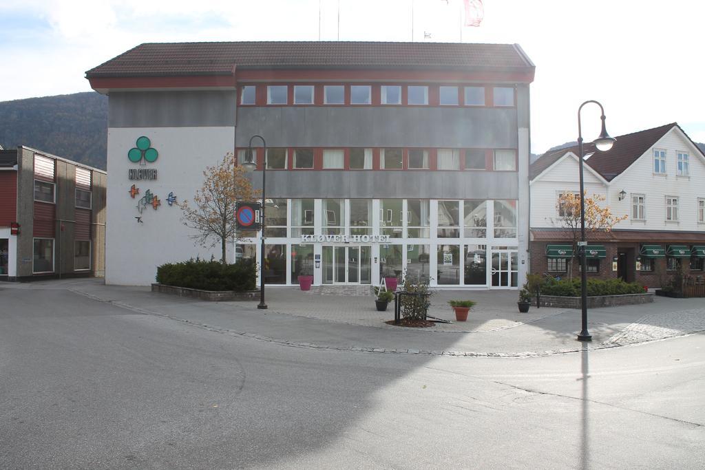 Klover Hotel Sauda Buitenkant foto